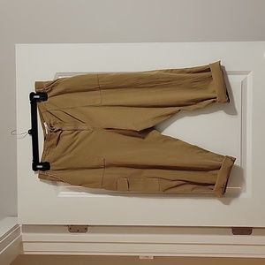 Women's Sonoma Utility cargo pants. Brown, size 16W.